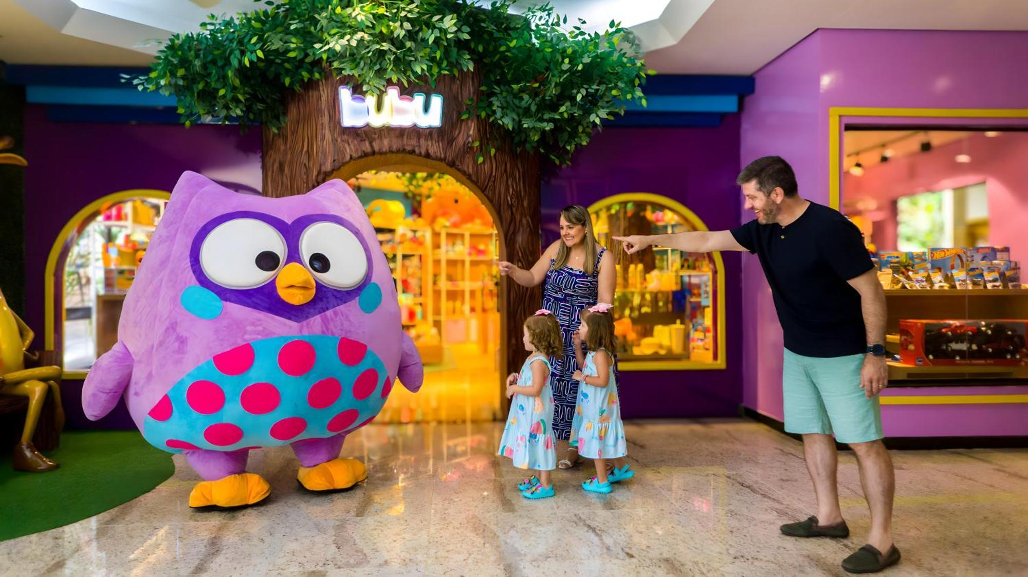 Blue Tree Thermas De Lins Resort المظهر الخارجي الصورة The Owl mascot